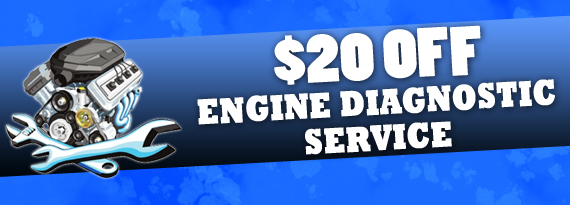 $20 off Engine Diagnostics